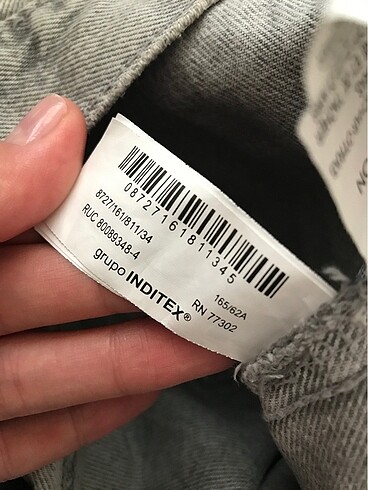 xs Beden Zara jean