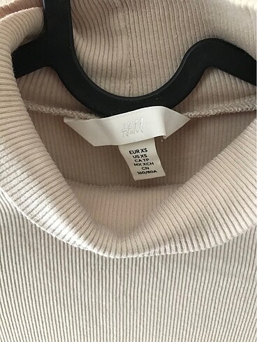 xs Beden ten rengi Renk H&M bluz