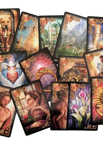 Lenormand Kartları Gilded Reverie 47 Kartlı - Görsel 6