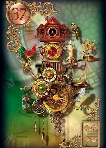 Lenormand Kartları Gilded Reverie 47 Kartlı - Görsel 3