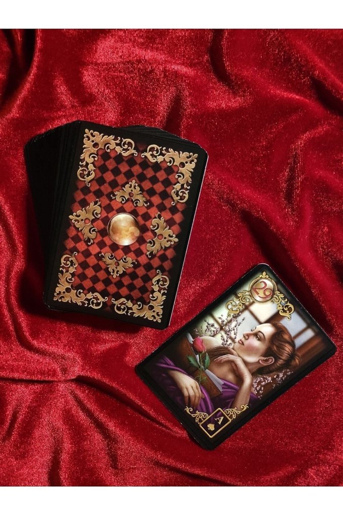 Lenormand Kartları Gilded Reverie 47 Kartlı - Görsel 2