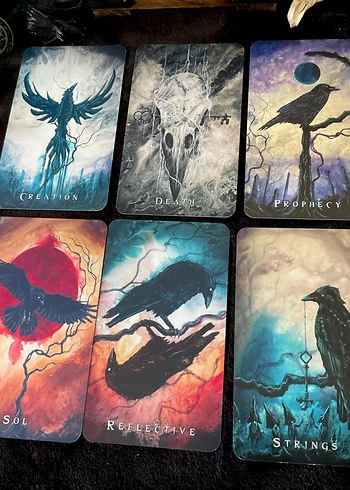 Wisdom of the Raven Oracle 52 Kart - Görsel 5