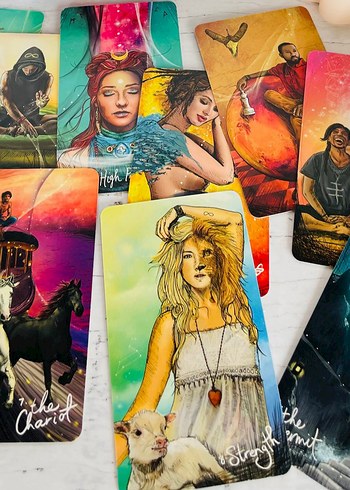 Light Seer's Tarot Destesi 78 Kart - Görsel 6