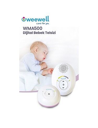 Weewell WMA500 Dijital Bebek Telsizi