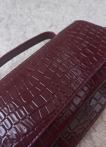 Beden bordo Renk Bagstore bordo çapraz çanta