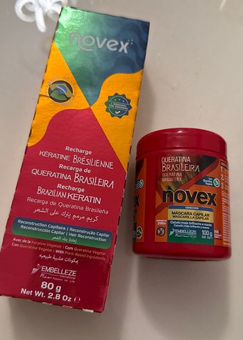 Novex Brezilya Keratini Saç Maskesi 80g - Görsel 2