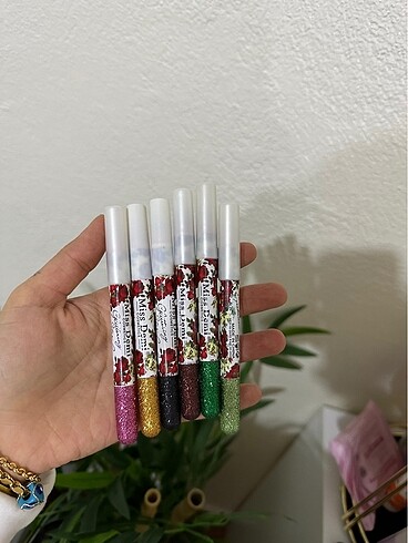 Diğer 6 lı glitterli kalem