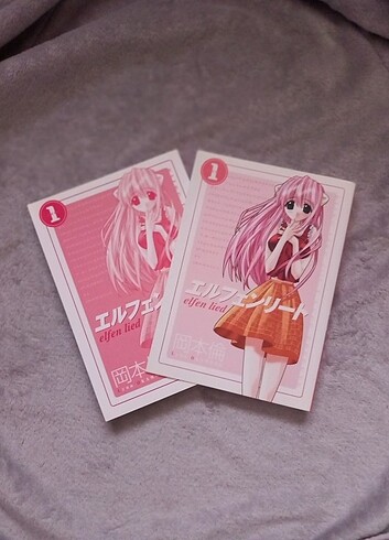 Elden Lied cilt 1, manga, anime