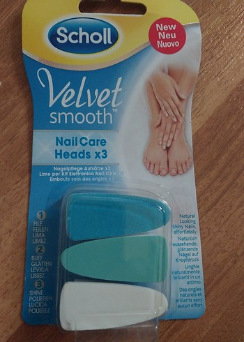 Scholl Velvet Smooth Tırnak Bakım Başlıkları x3 - Görsel 2