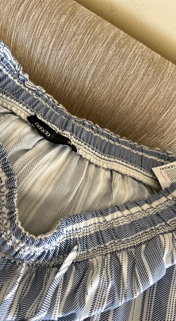 Mavi Desenli yazlık  Etek - Görsel 2