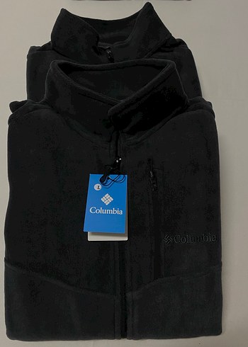 Columbia Siyah Fermuarlı Erkek Polar