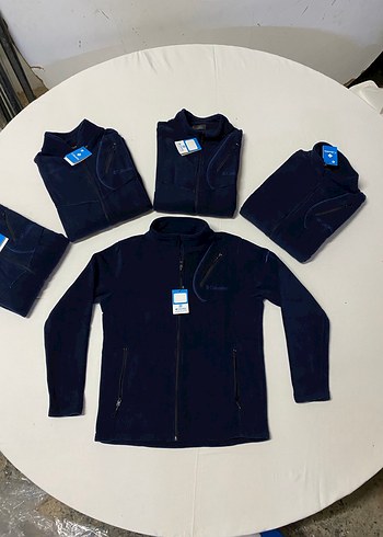 xl Beden Columbia Siyah Fermuarlı Erkek Polar