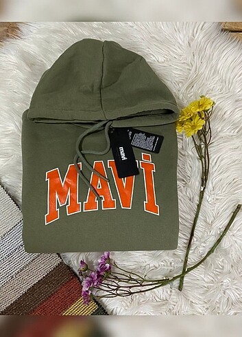 Unisex mavi sweatshirt 