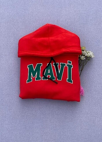 Unisex mavi sweatshirt 