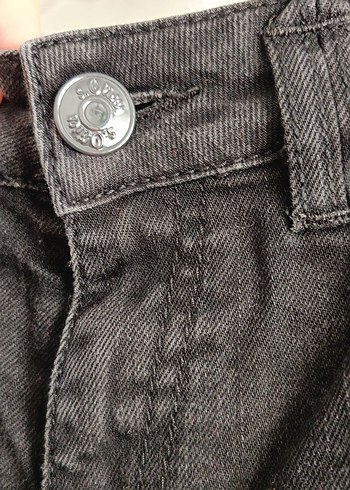 Siyah Kadın Kot Pantolon - Görsel 3