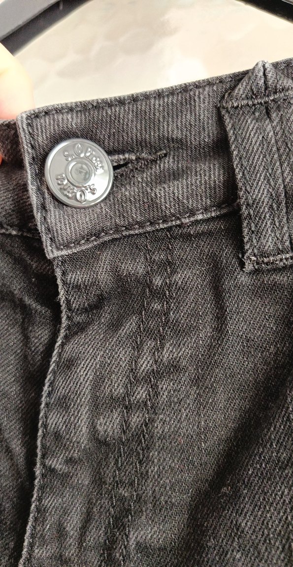 Siyah Kadın Kot Pantolon - Görsel 3