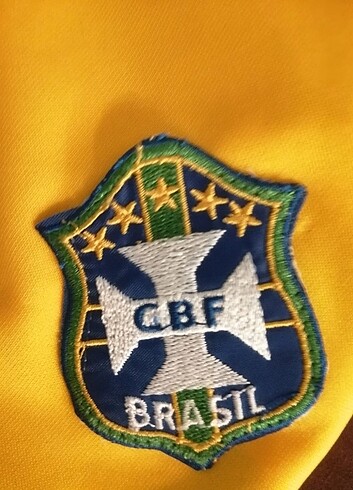 10 Yaş Beden Brezilya Forma Tişört 