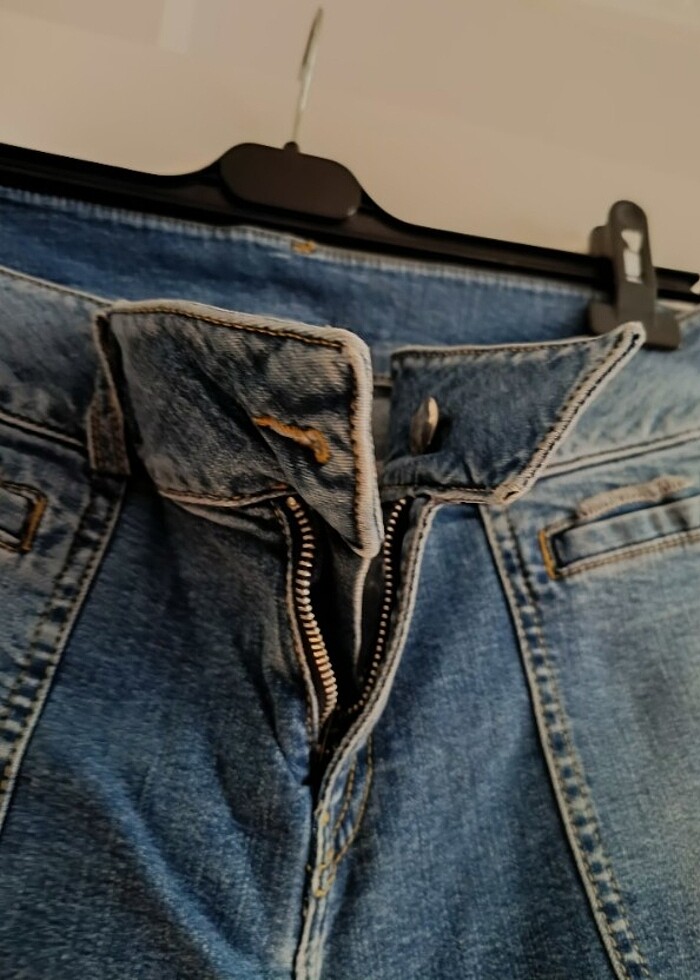 Lacoste Marka Kadın Jean Pantolon - Görsel 4