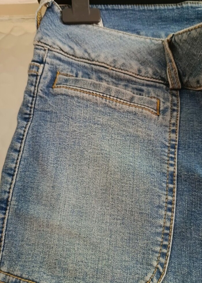 Lacoste Marka Kadın Jean Pantolon - Görsel 5