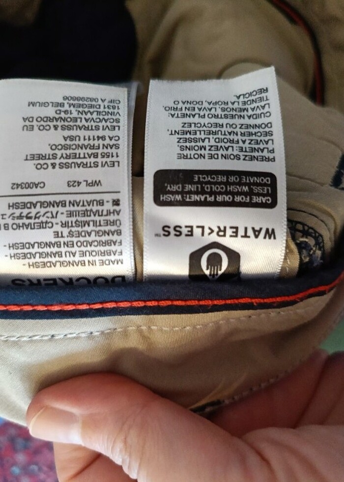 Dockers Marka Lacivert Erkek Pantolon - Görsel 4