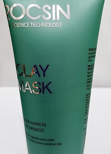 Procsin Procsin Clay Mask Aktif Karbon Kil Maskesi