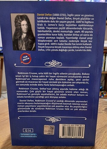 Beden Robinson Crusoe - Daniel Defoe