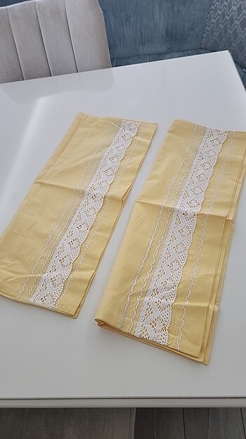 Dantelli yastık kilifi - Görsel 2