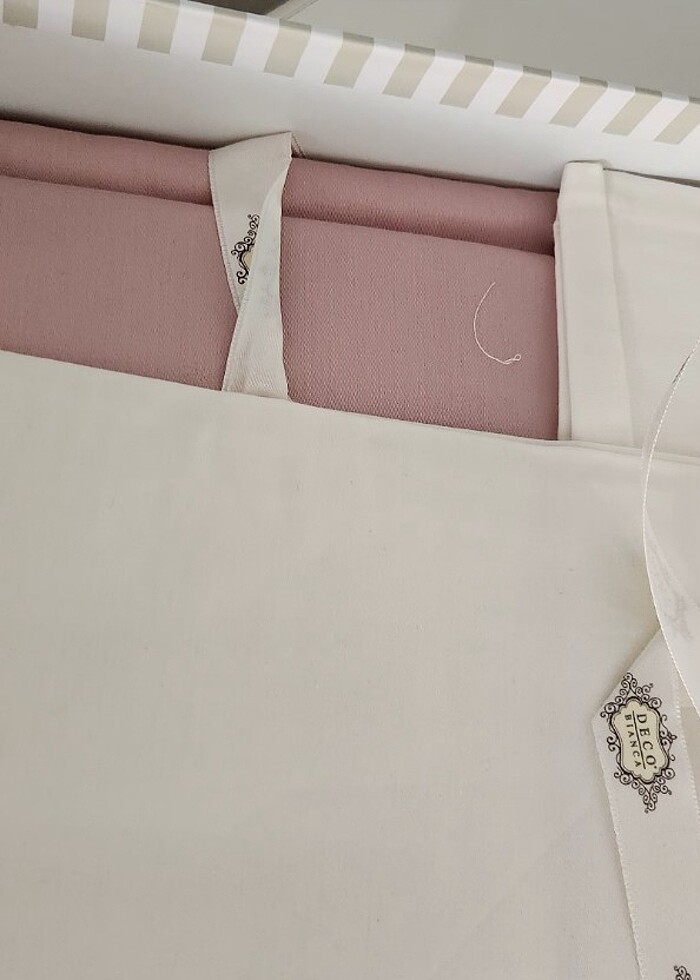 Nakışlı pamuk saten nevresim takimi - Görsel 4