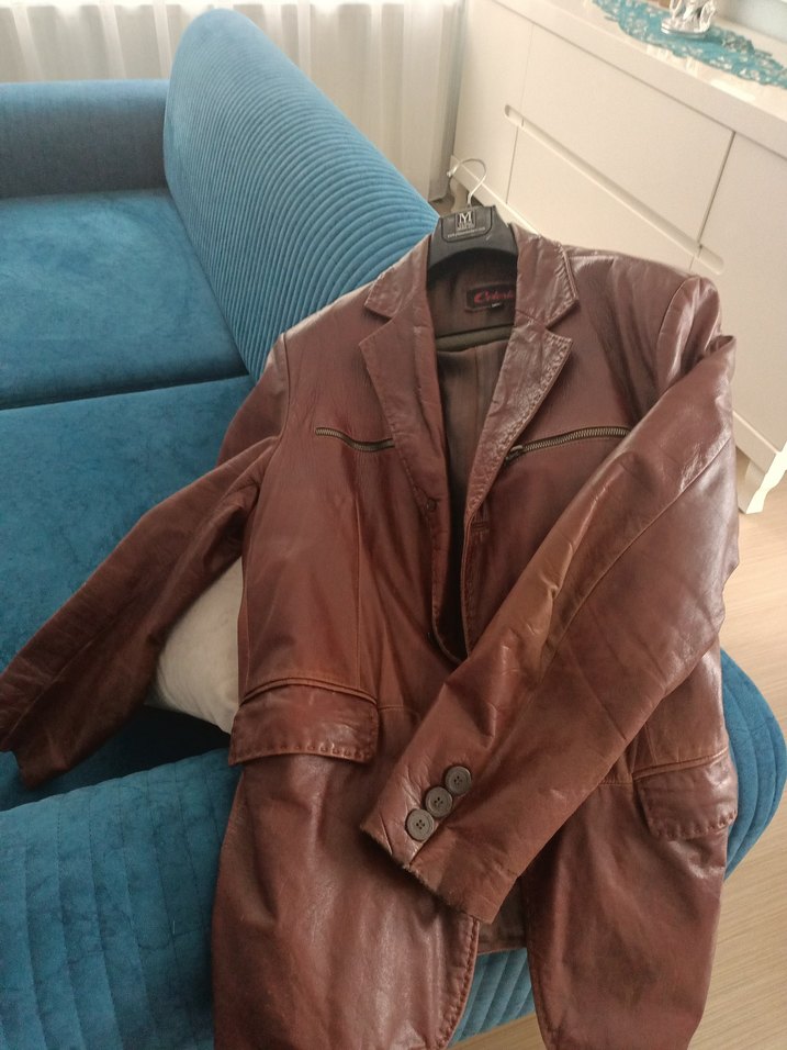 erkek deri ceket - Görsel 2