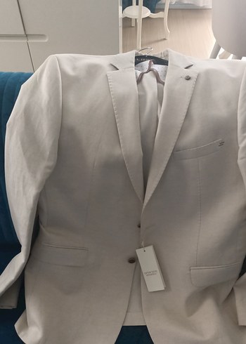 hatemoglu erkek ceket bej renk - Görsel 2