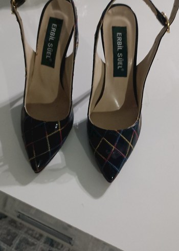 Siyah Yılan Desenli Tokalı Stiletto - Görsel 4