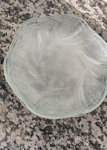 Vintage Beyaz Gri Desensiz Tabak Seti - Görsel 4