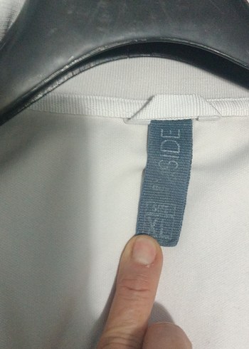 Beyaz Fermuarlı Uzun Kollu Kadın Ceket - Görsel 3