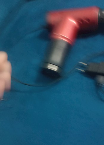 Kırmızı Masaj Tabancası - Görsel 3