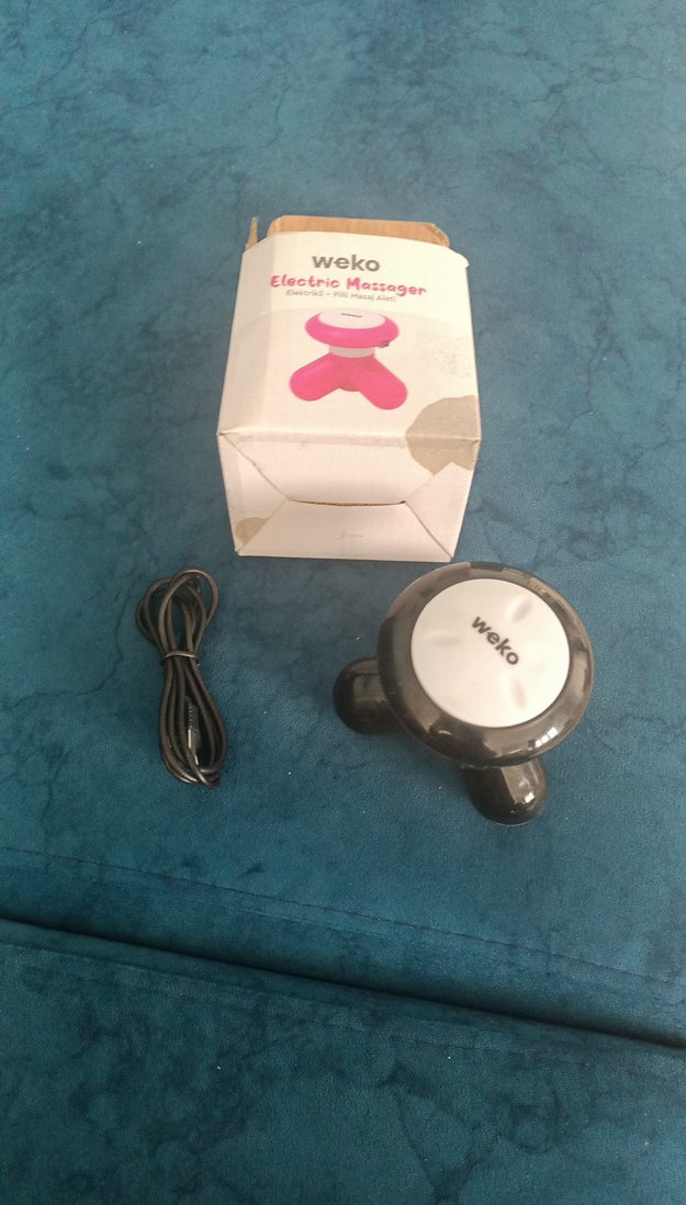 Weko Siyah Mini Masaj Aleti - Görsel 3