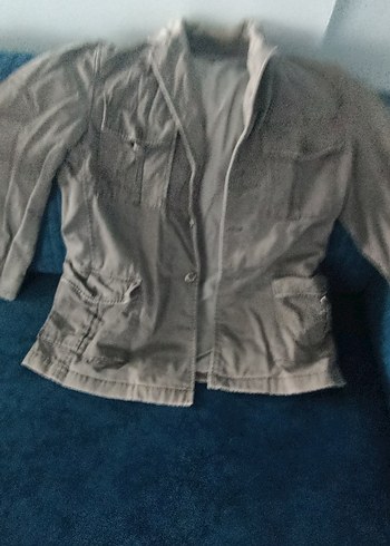 Gri Düğmeli Erkek ceket - Görsel 2