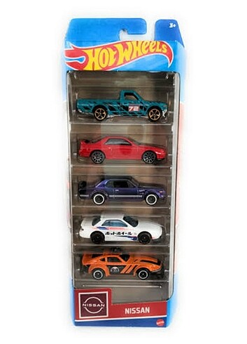 Hot Wheels Nissan Set