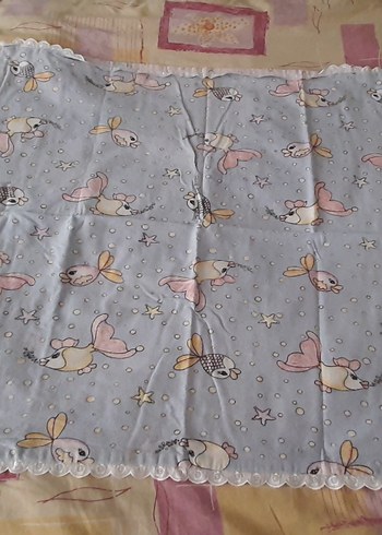 Nakışlı Gri Çocuk Battaniyesi - Görsel 3