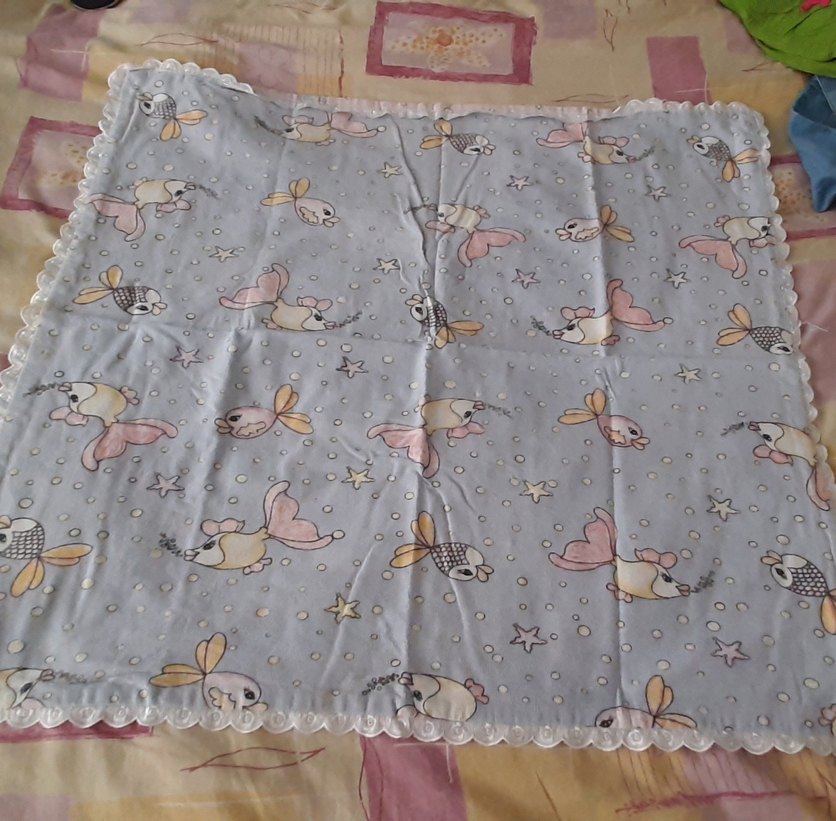 Nakışlı Gri Çocuk Battaniyesi - Görsel 3