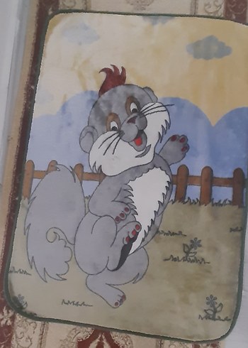 Gri Desenli Çocuk Battaniyesi - Görsel 4