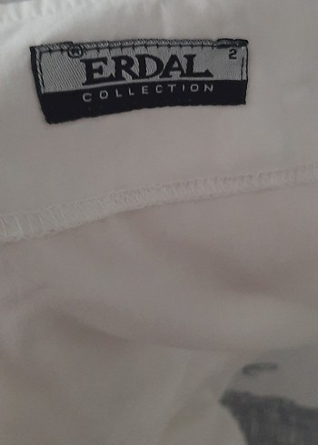 Düğmeli Beyaz Midi Kadın Yağmurluk - Görsel 7