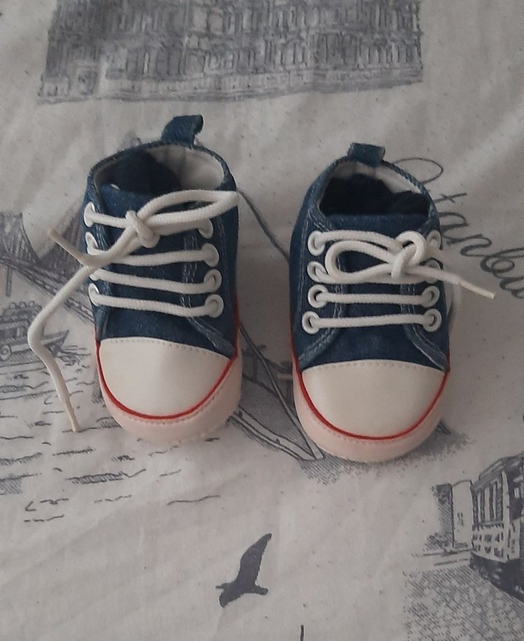 Mavi Denim Erkek Bebek İlk Adım Ayakkabısı - Görsel 3