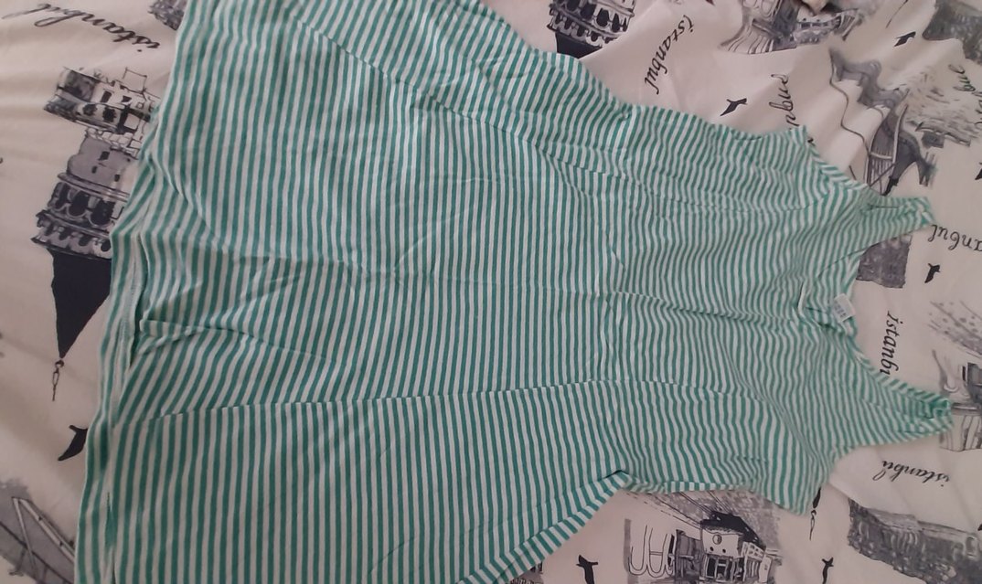 Yeşil Piliseli Midi Hamile Eteği - Görsel 2