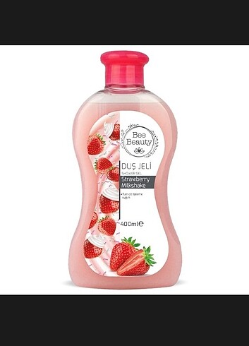 Bee Beauty Strawberry Milkshake Duş Jeli 400 ml 