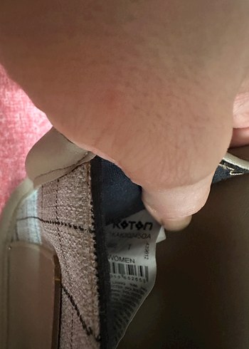 Primark Primark ve koton markalı çantalar