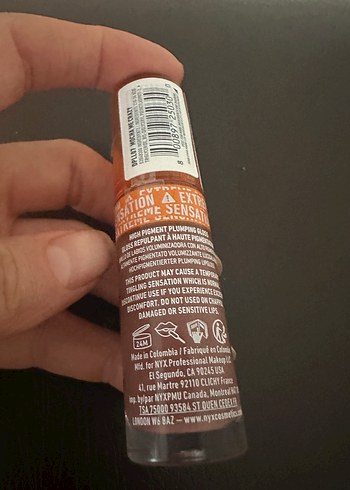  Beden NYX Profesyonel Dudak Parlatıcısı