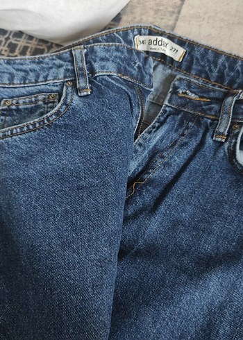 Diğer Mavi Regular Fit Kadın Midi Kot Pantolon