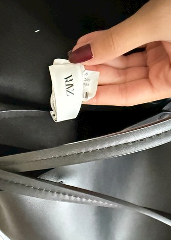 Beden siyah Renk Zara Kol Çantası