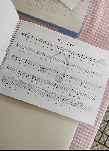  Bağlama nota kitapçığı 