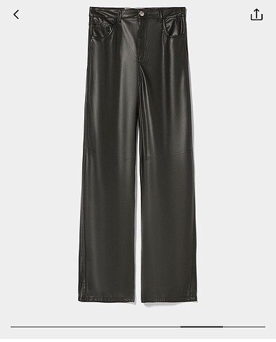 BERSHKA DERİ PANTOLON
